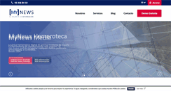 Desktop Screenshot of mynews.es