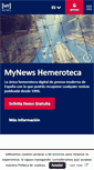 Mobile Screenshot of mynews.es